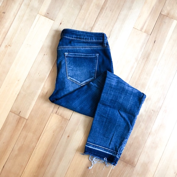 Maurices Denim - Maurice’s Cropped Distressed Hem Jeans